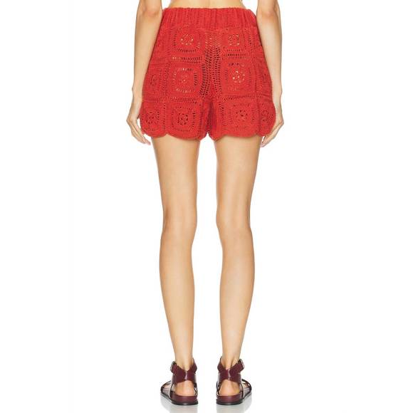 NEW ALL THAT REMAINS auri shorts in red - Picture 3 of 5